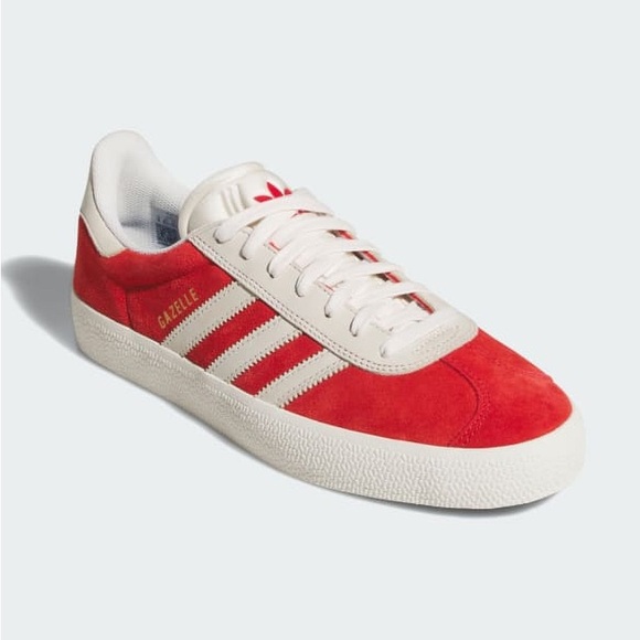 adidas Other - Adidas Gazelle ADV Red and White Sneakers